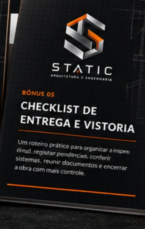 Capa real do Checklist de Entrega e Vistoria